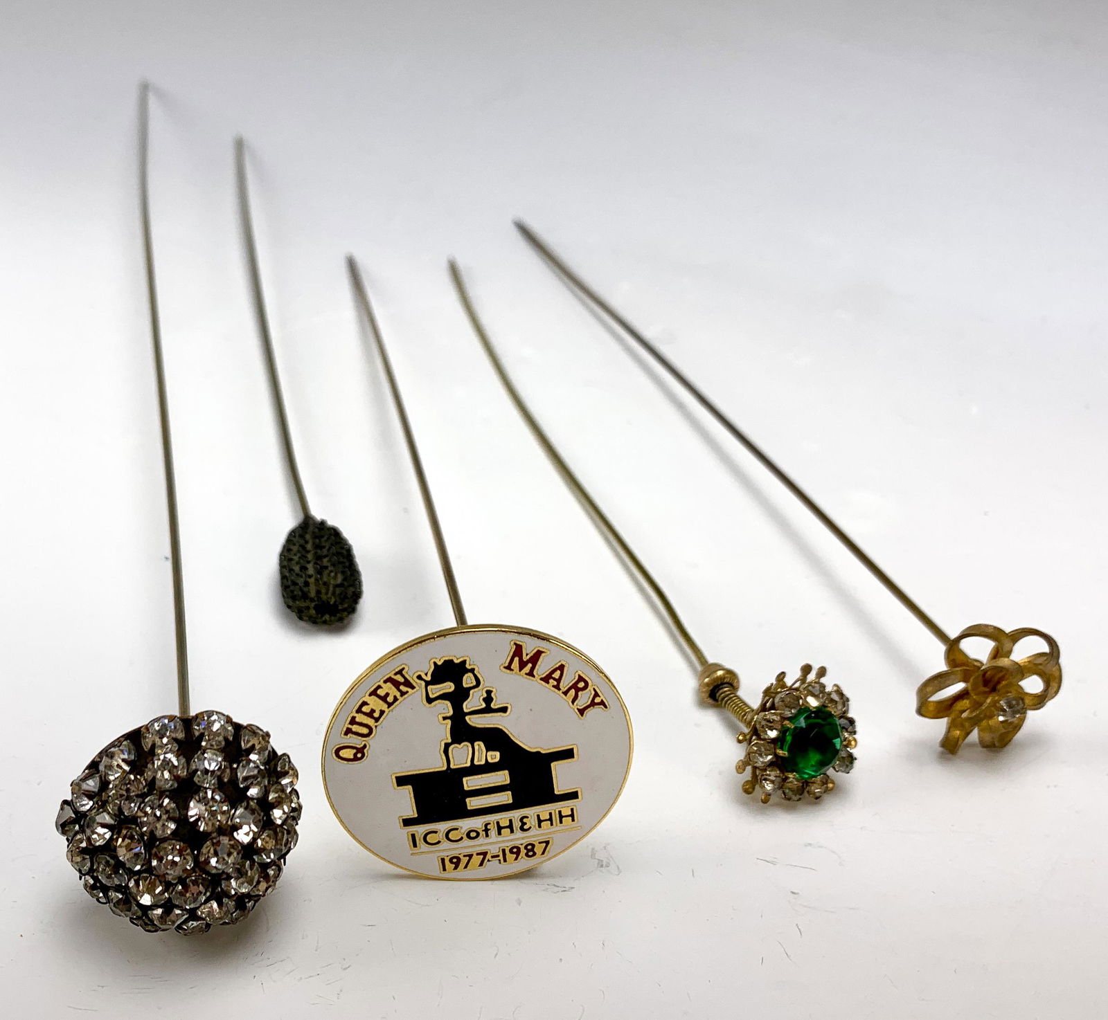 Group of 5 Vintage Hatpins (1 of 3)