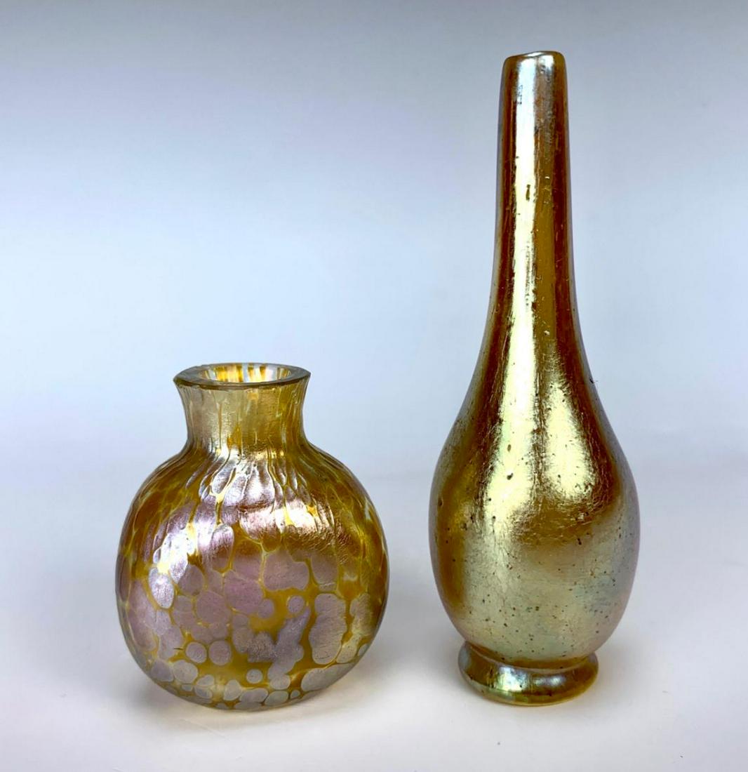 Rare Pair of Loetz Miniature Vases (1 of 4)