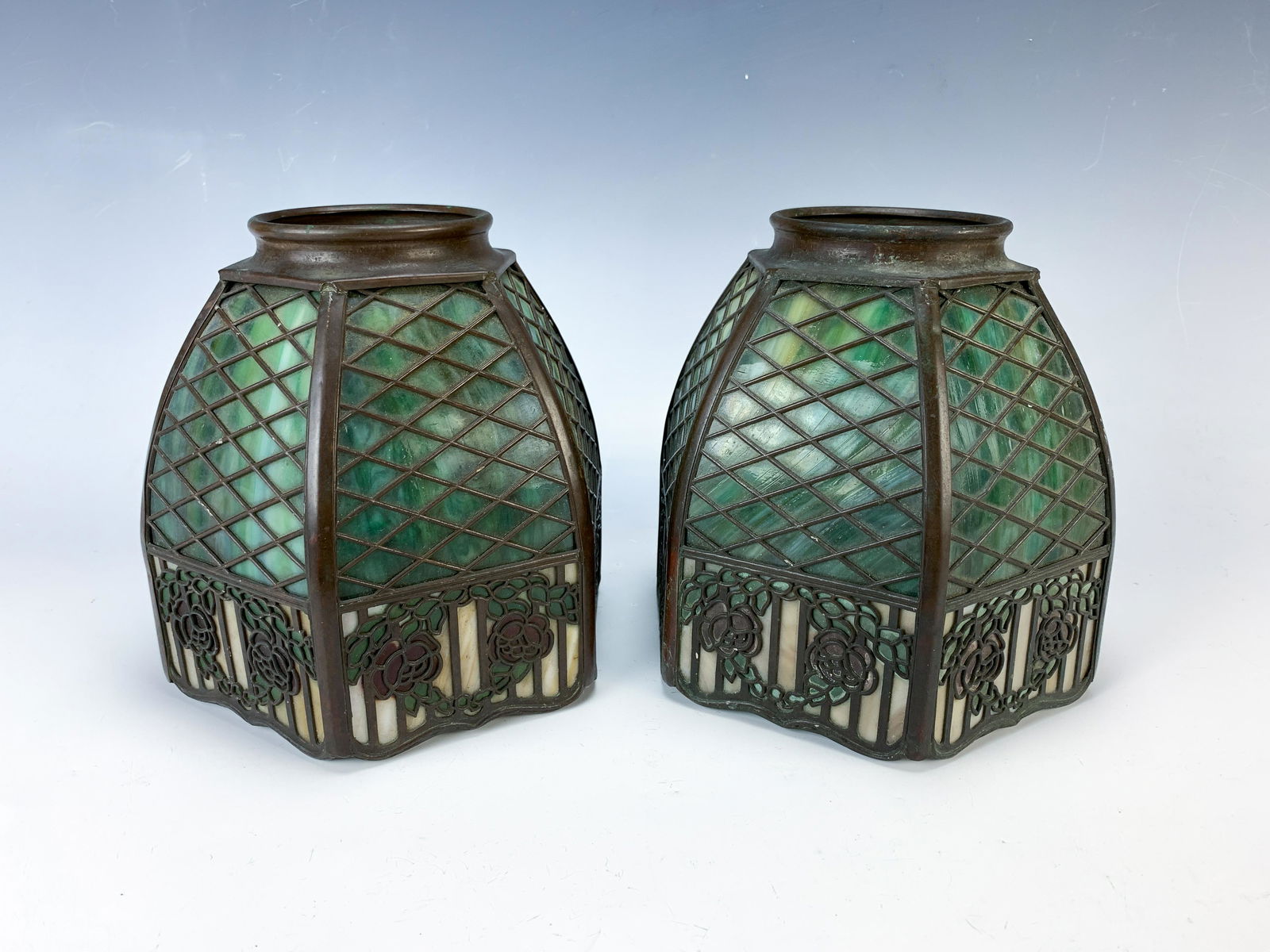 Pr Large Sgd Handel Stained Glass Overlay Shades (1 of 6)