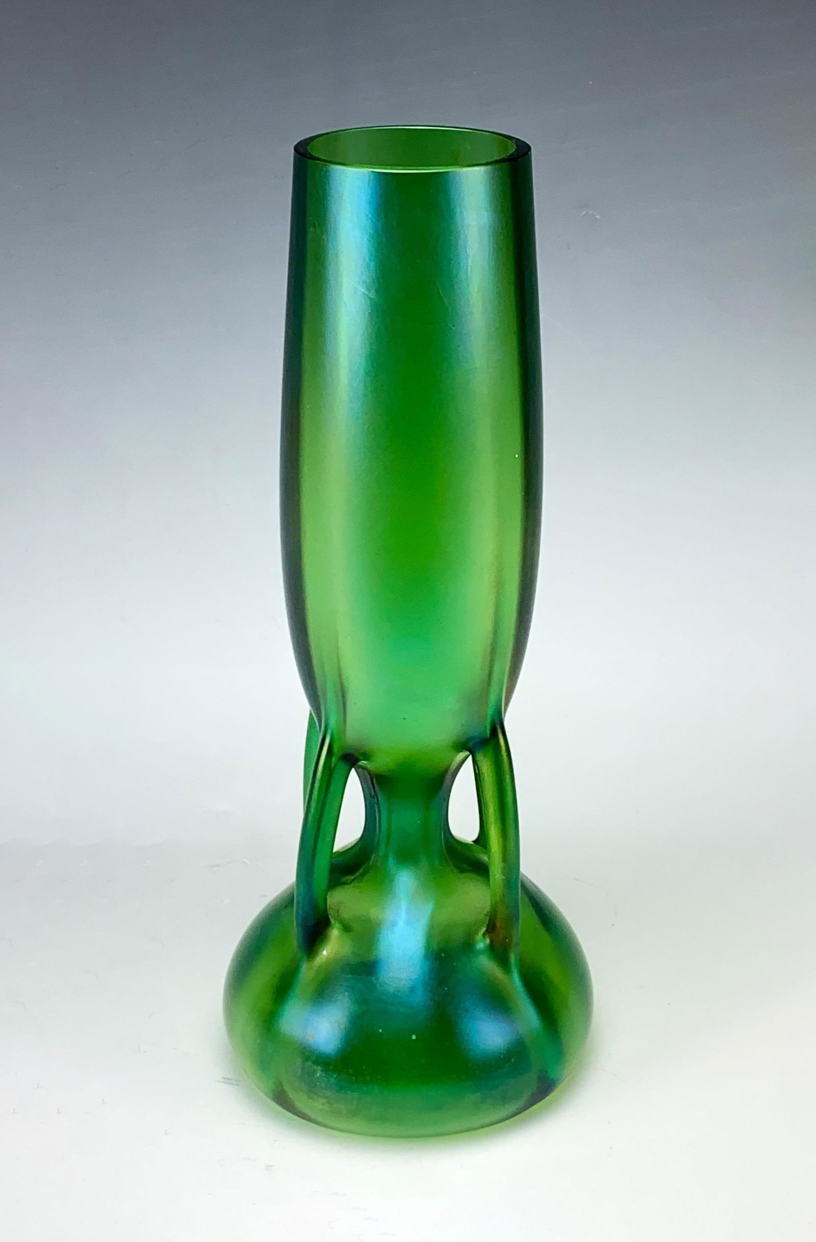 Loetz Art Glass Handled Vase (1 of 4)