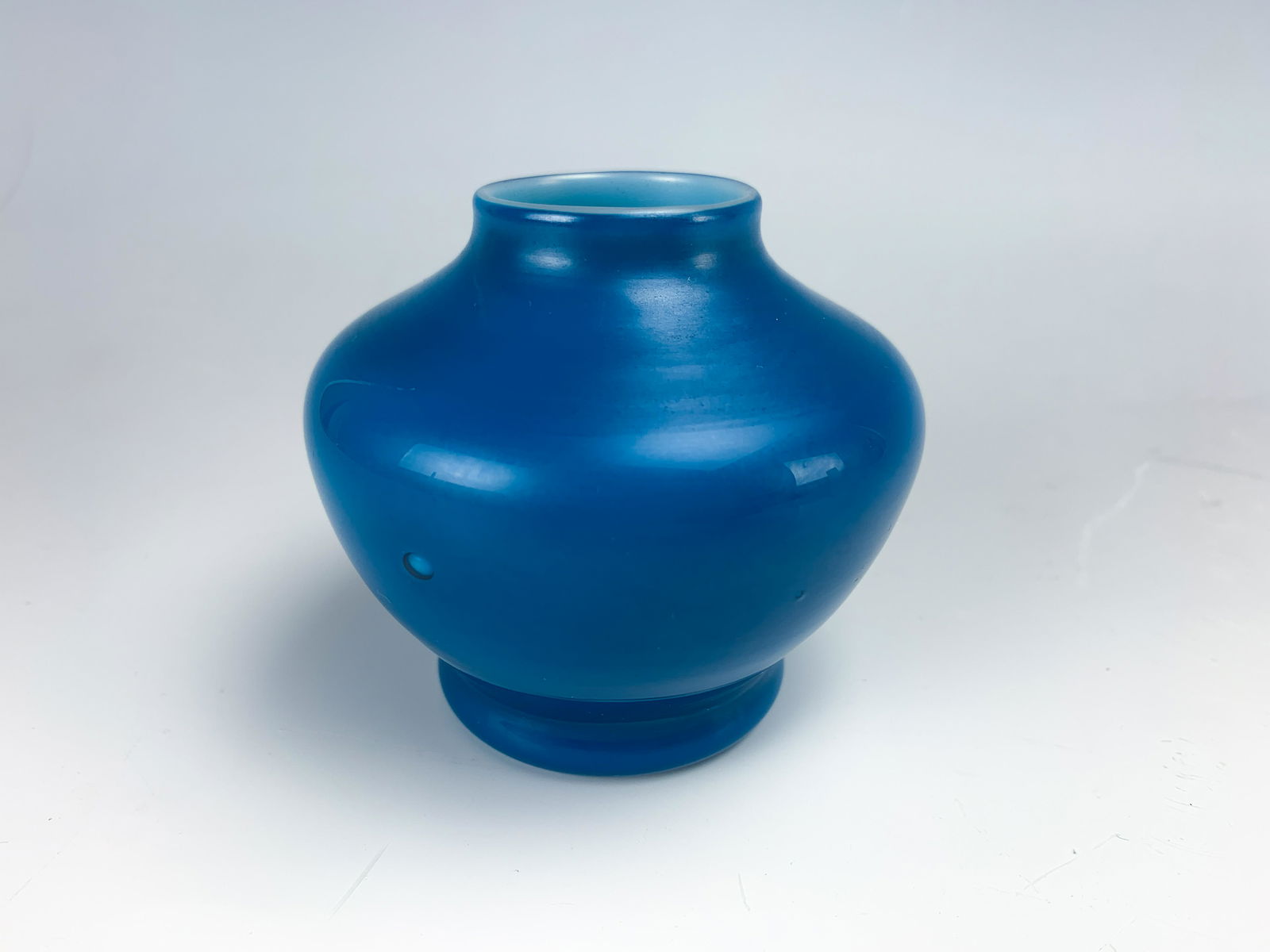 Tiffany Studios PersianBlue Favrile Miniature Vase (1 of 4)