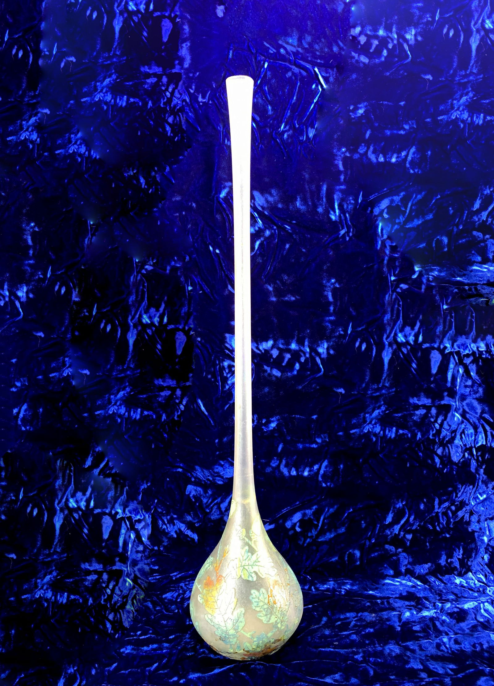 Monumental Daum Nancy Cameo Glass Vase (1 of 5)