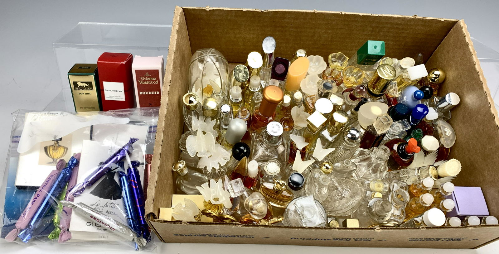 Large Collection of Mini Perfume Bottles (1 of 2)