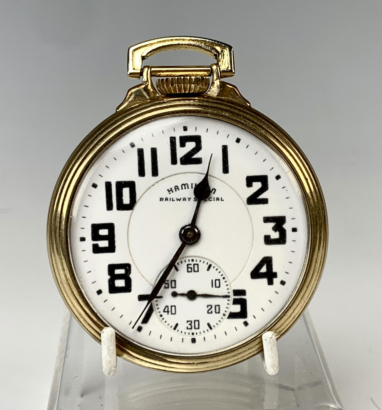 Hamilton Gold Filled 21 Jewel Pocket Watch (1 of 4)