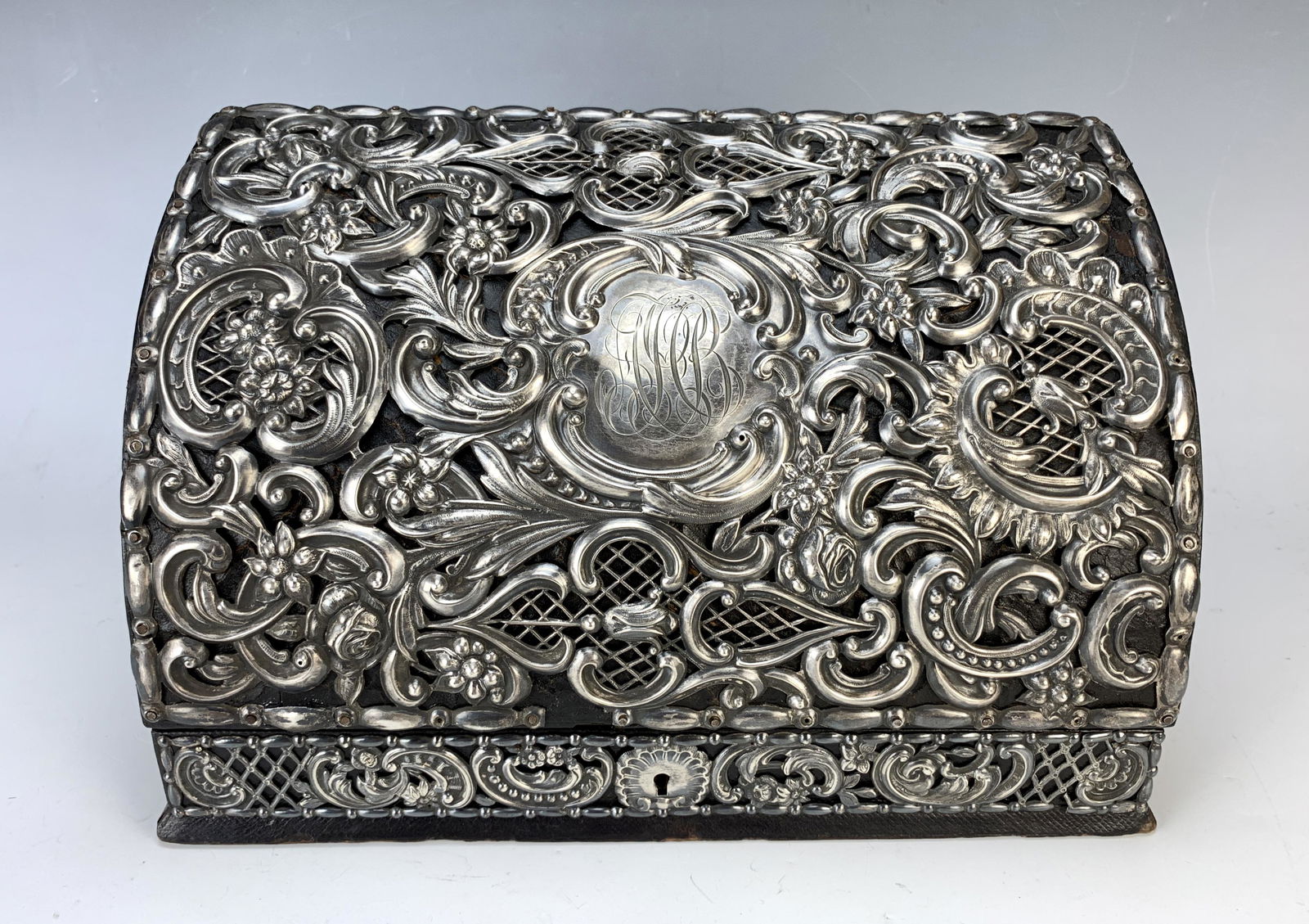 Rare Tiffany & Co. Sterling Overlay Letterbox (1 of 5)