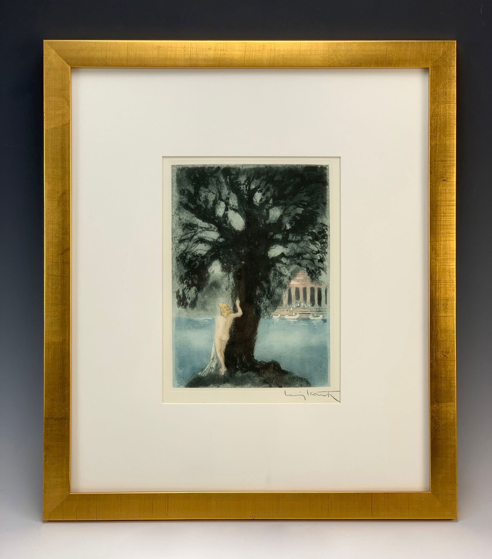 Louis Icart (1888-1950) "Les Amours De Psyche" (1 of 2)