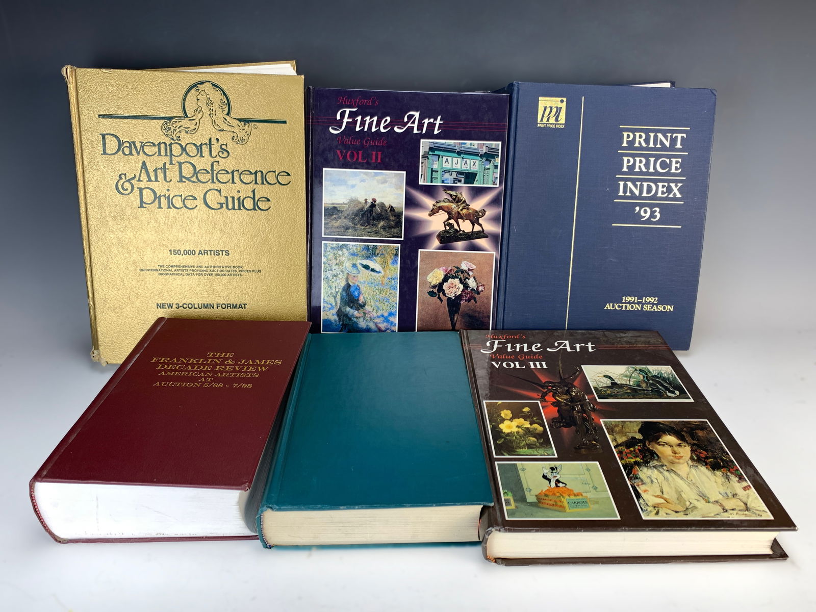 Group of 6 Art Reference Price Guides (1 of 2)