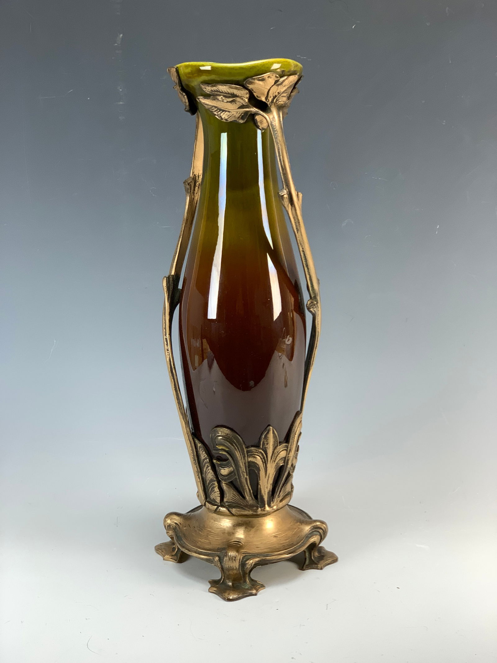 Richard Mutz (1872-1931) Art Nouveau Ceramic Vase (1 of 3)