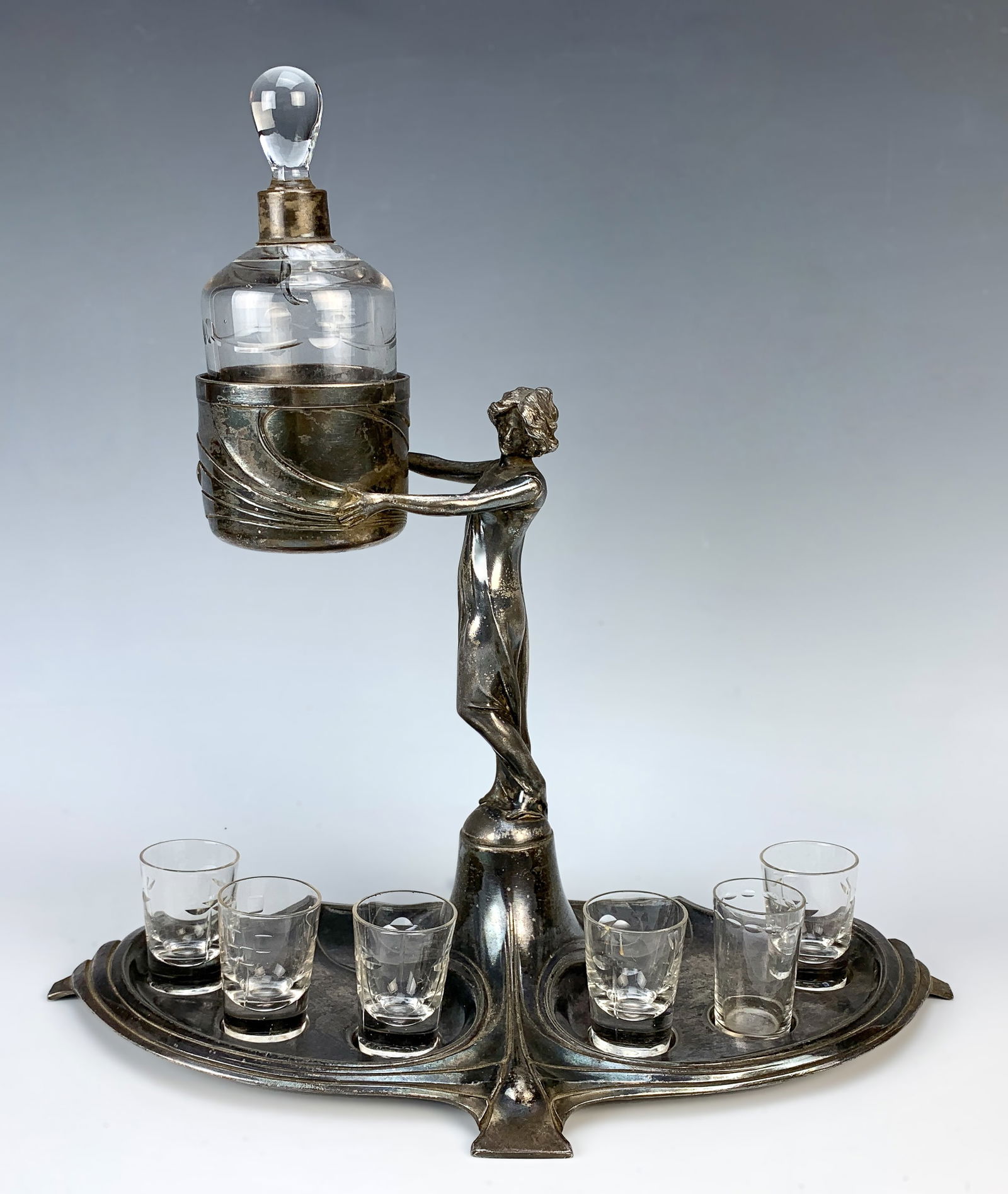 WMF Art Nouveau Liquor Drinks Set (1 of 3)