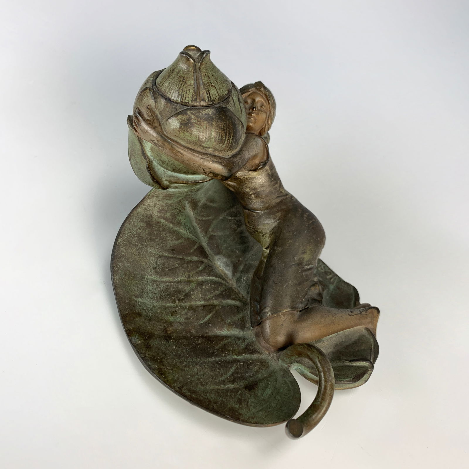 Helene Sibeud Art Nouveau Figural Inkwell (1 of 6)