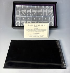Rare Ralph Lauren Rowan Dominoes Set