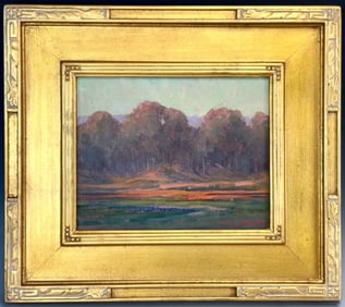 William Dorsey Painting Ojai Landscape