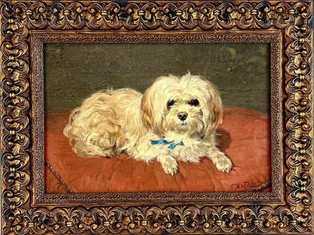 H. Schouten Dog Painting (1 of 5)