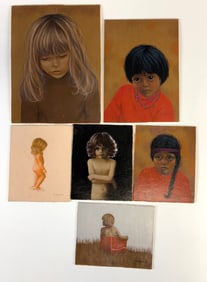 Group of 6 Paintings-5 Signed N.Doyle