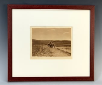 "Lake Lajara-Navaho" Edward Curtis Photogravure