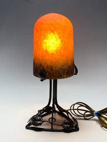 Sgd Laflor French Art Deco Lamp