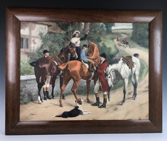 Samuel Edmund Waller framed Print