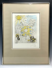 Salvador Dali "Cheval Royal" Color Engraving