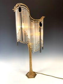 Art Nouveau Table Lamp after Hector Guimard