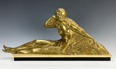 Original Chiparus Dore Bronze Allegory of Summer