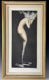 Louis Icart Original Etching "Illusion"