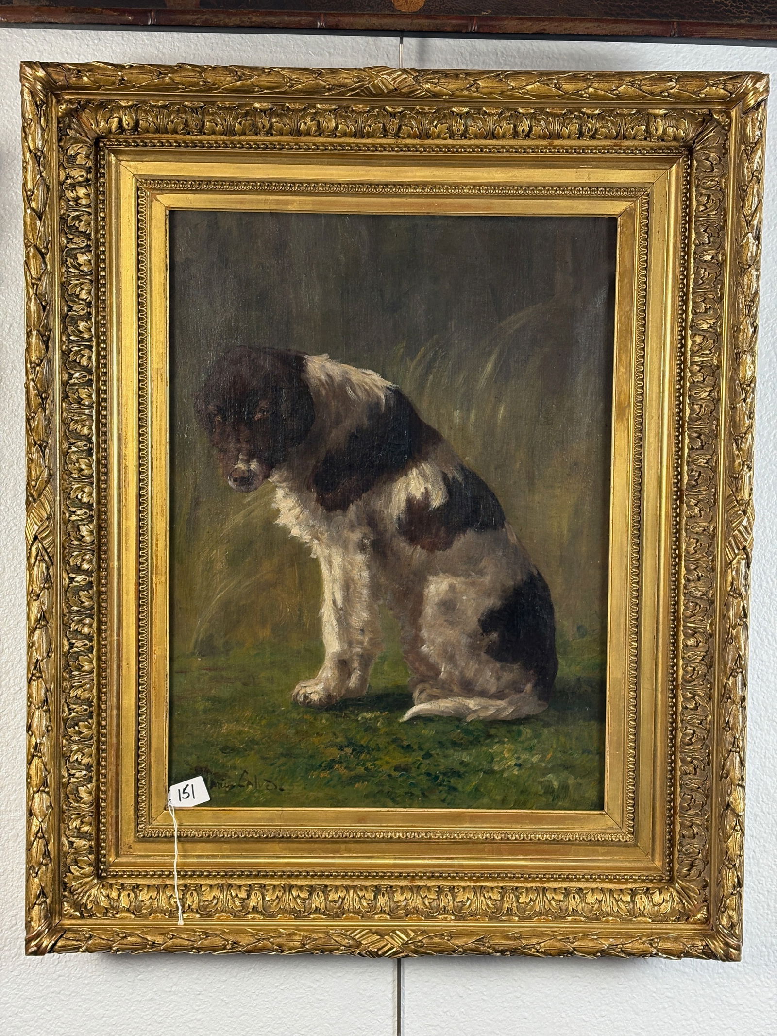 Marie Calves Original Oil Painting "Lonely Boy" (1 of 4)