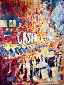 S Novitchkov Fremont Street Las Vegas Casino Ptg