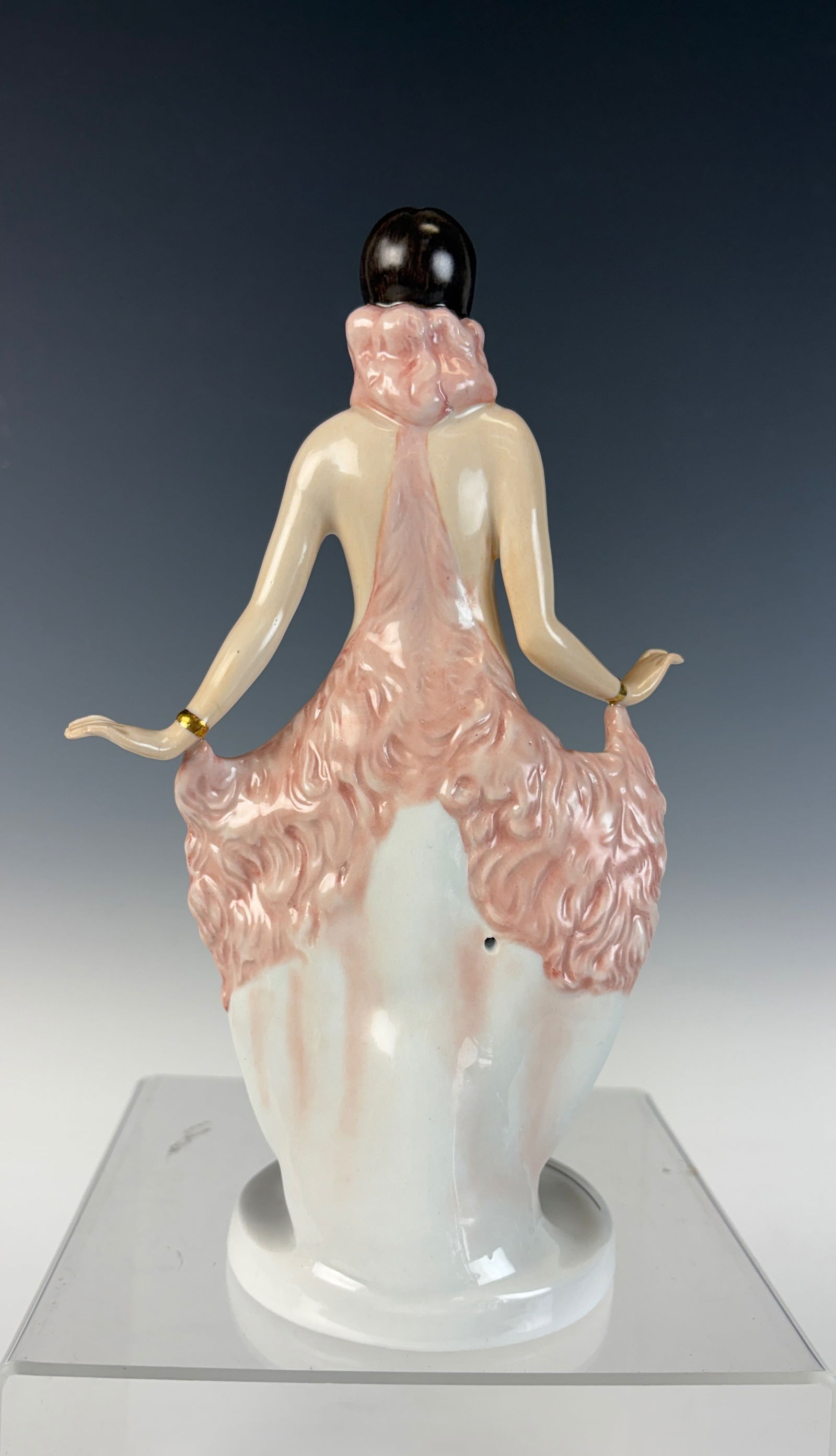 Fraureuth Nude Art Deco Dancer Figurine - 2