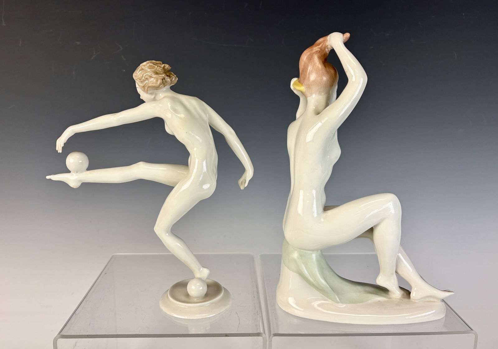 2 Nude Figurines Hutschenreuther & Aquincum - 2