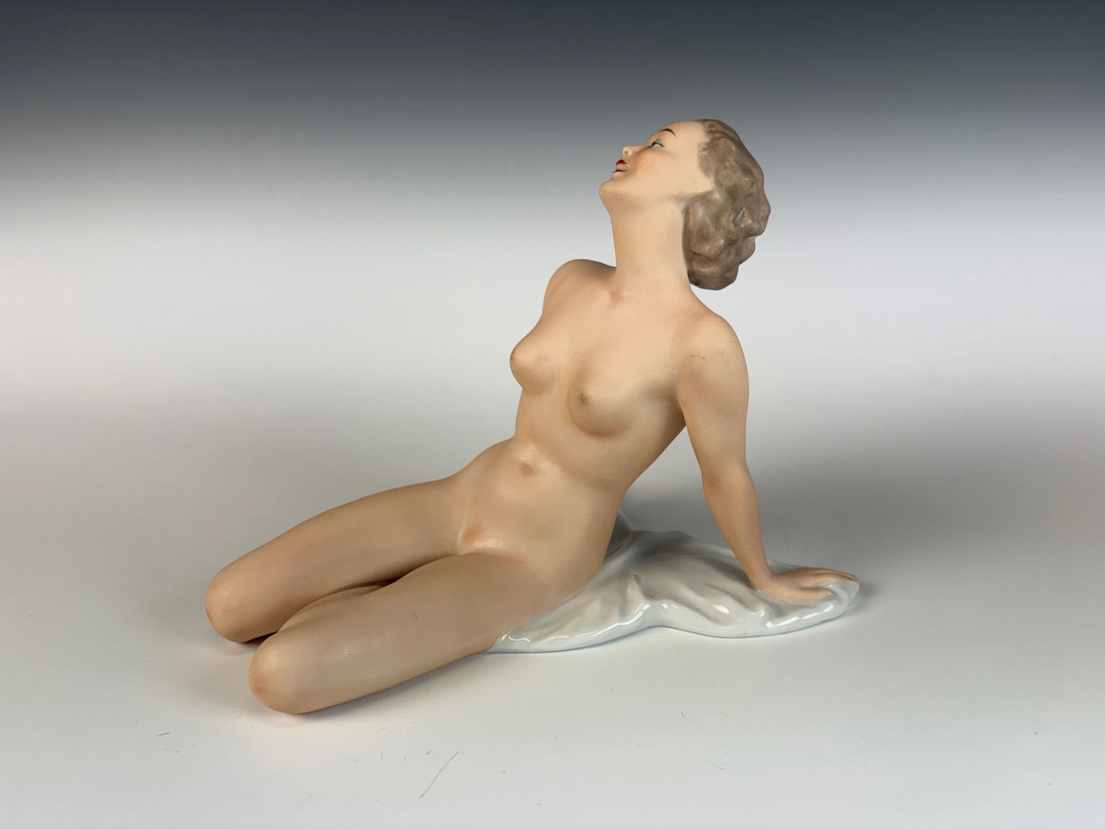 Wallendorf Porcelain Nude Figurine - 2