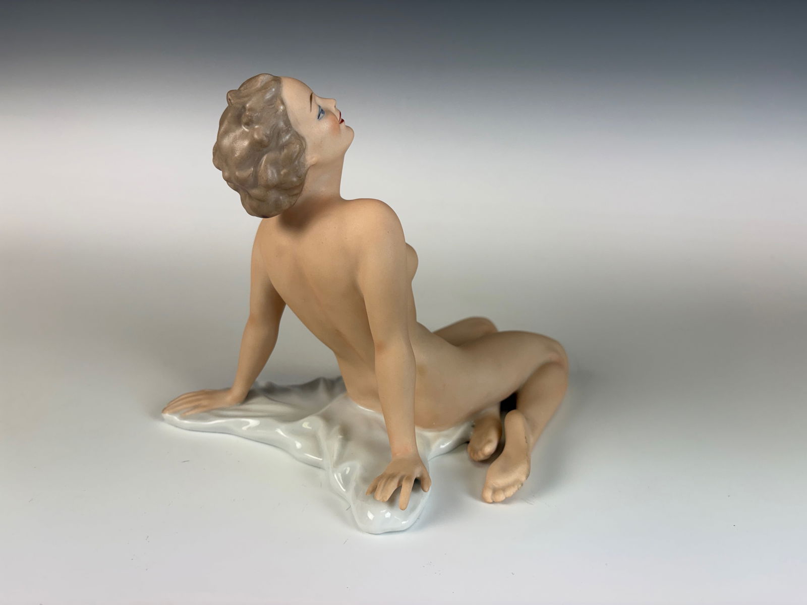 Wallendorf Porcelain Nude Figurine - 3