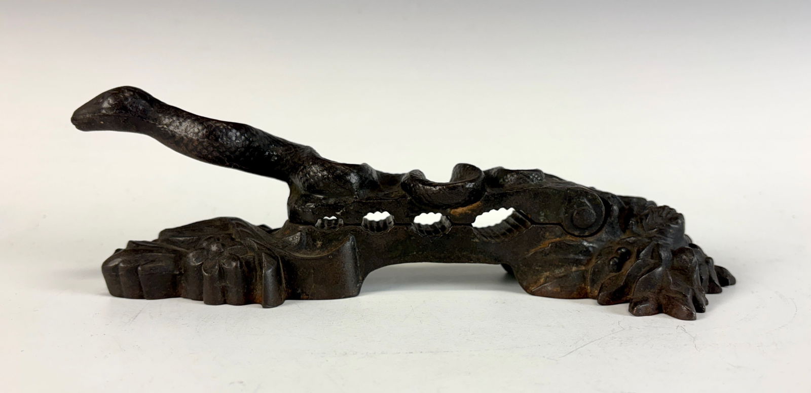 Iron Cork Presser with Snake (1 of 6)