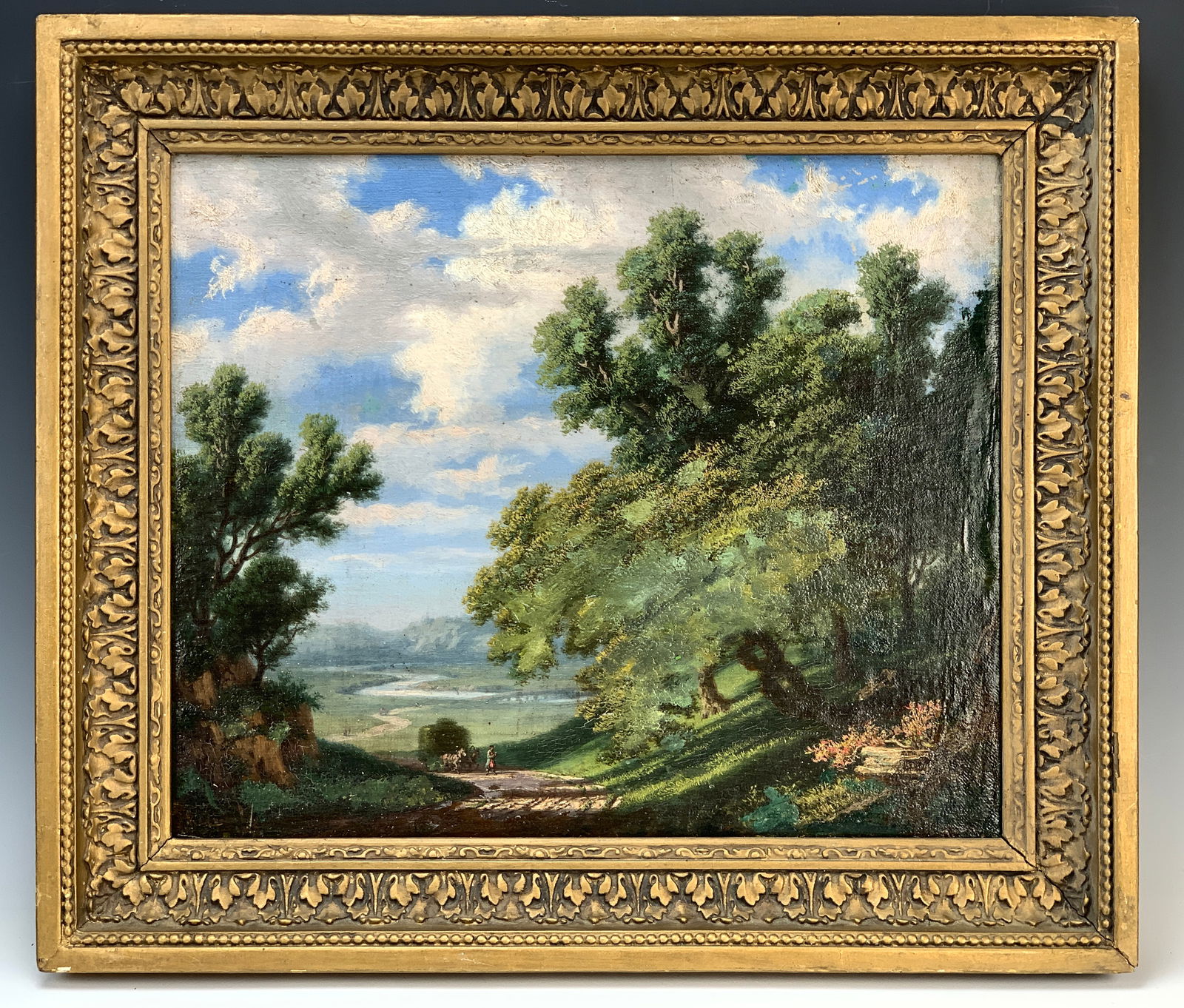 Vassily Vakhrenov Landscape Painting Signed (1 of 2)