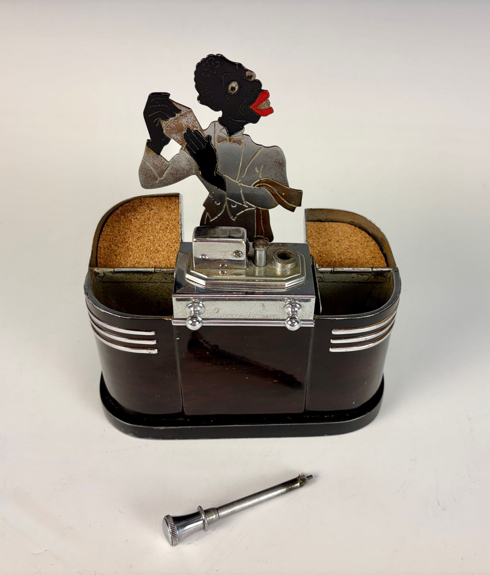 Black Americana Ronson Bartender Lighter - 3