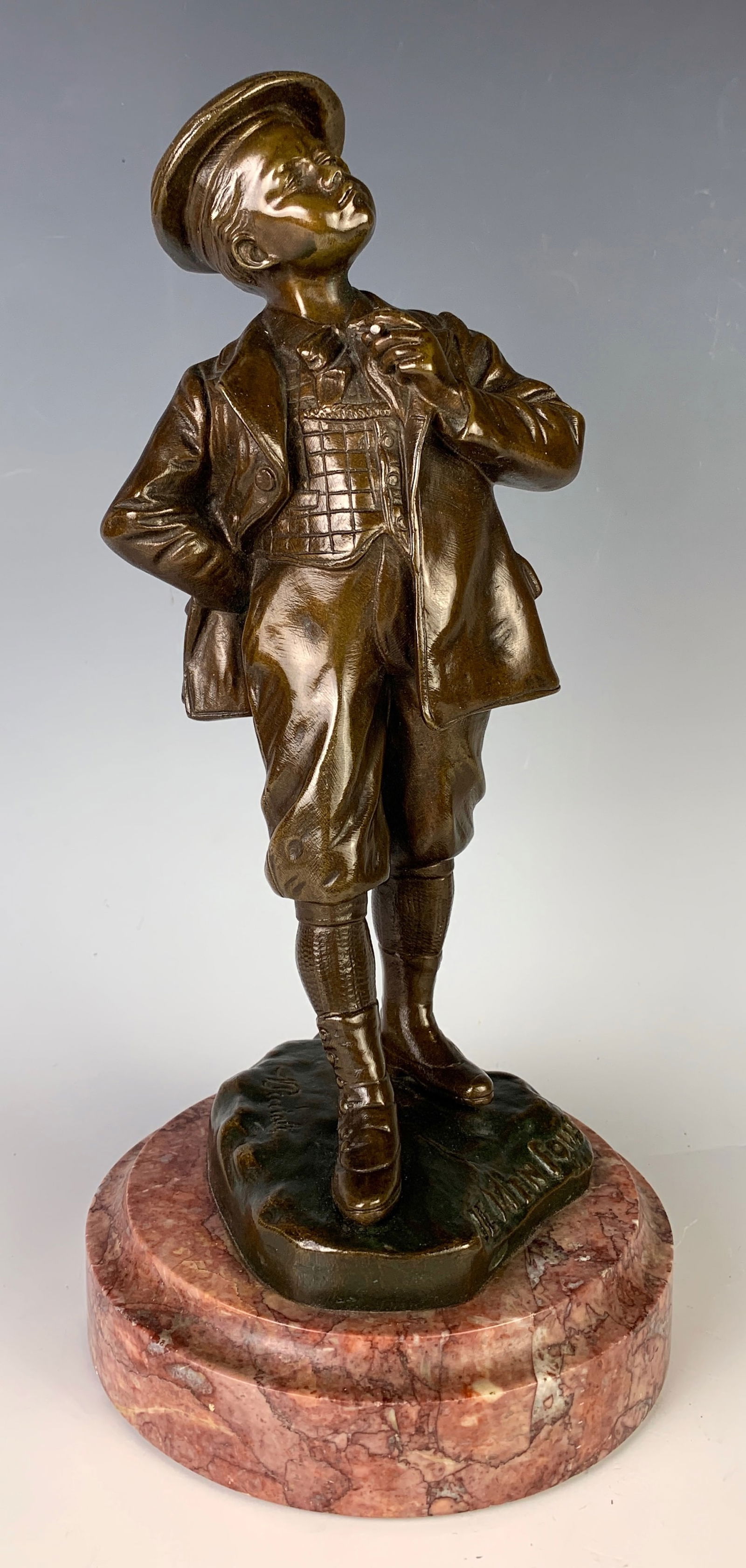 N. Picciole "I Don't Care" Bronze Figurine (1 of 6)