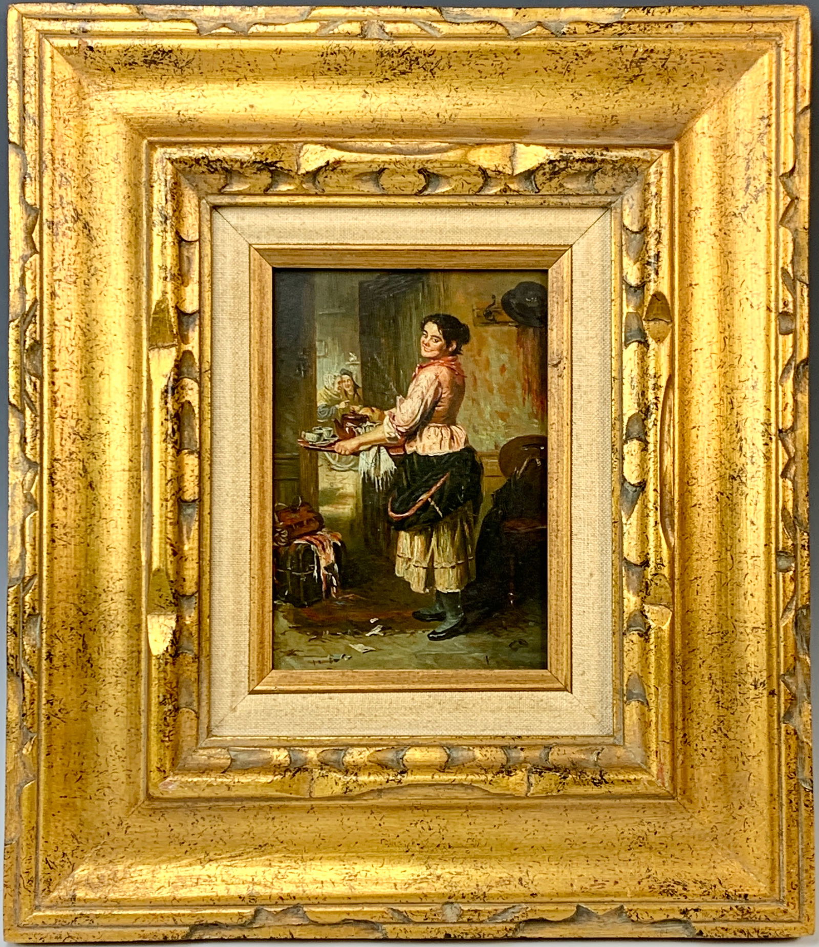 Late 19th C Italian School Painting (1 of 3)