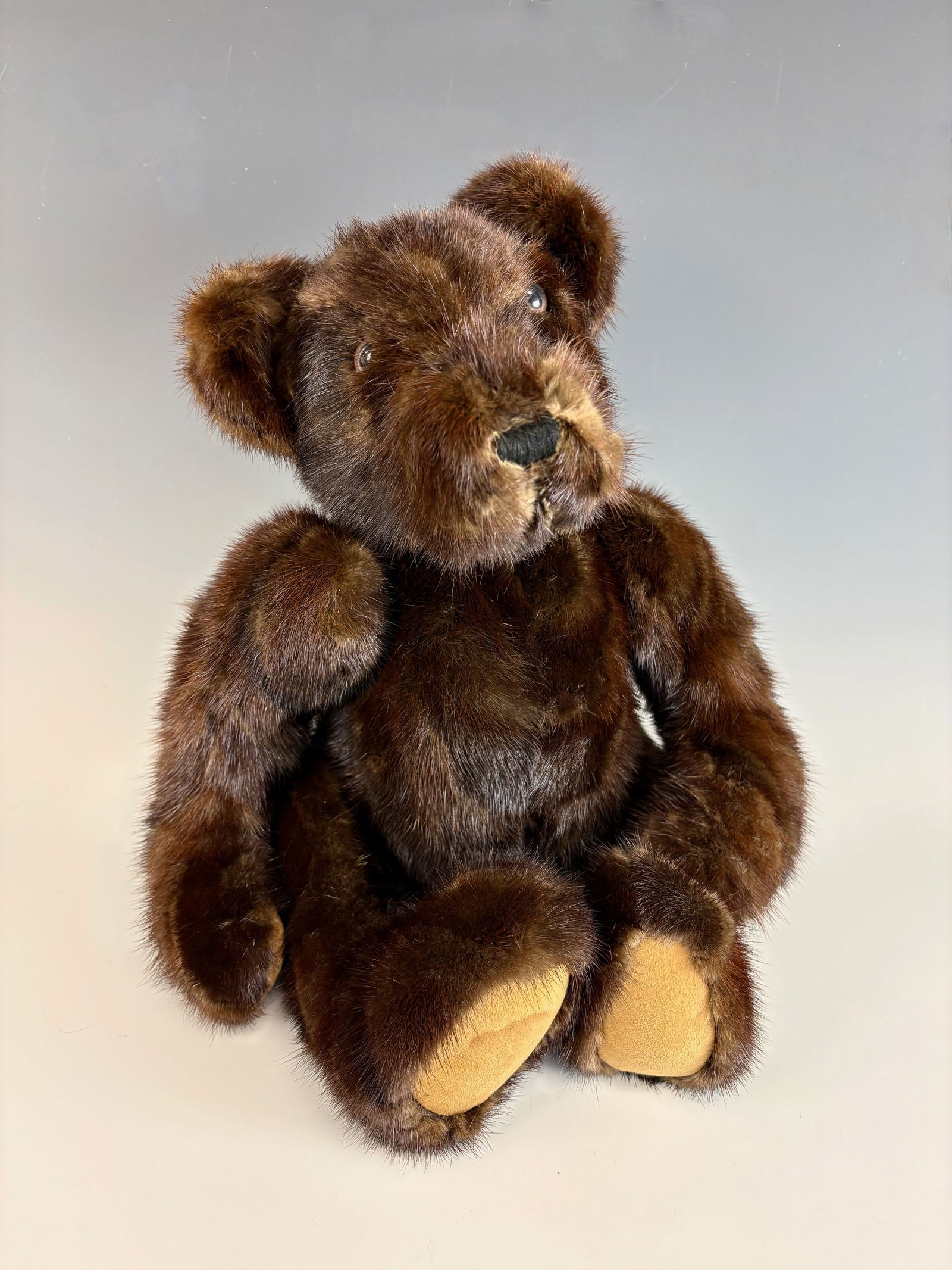 Mink Teddy Bear (1 of 1)