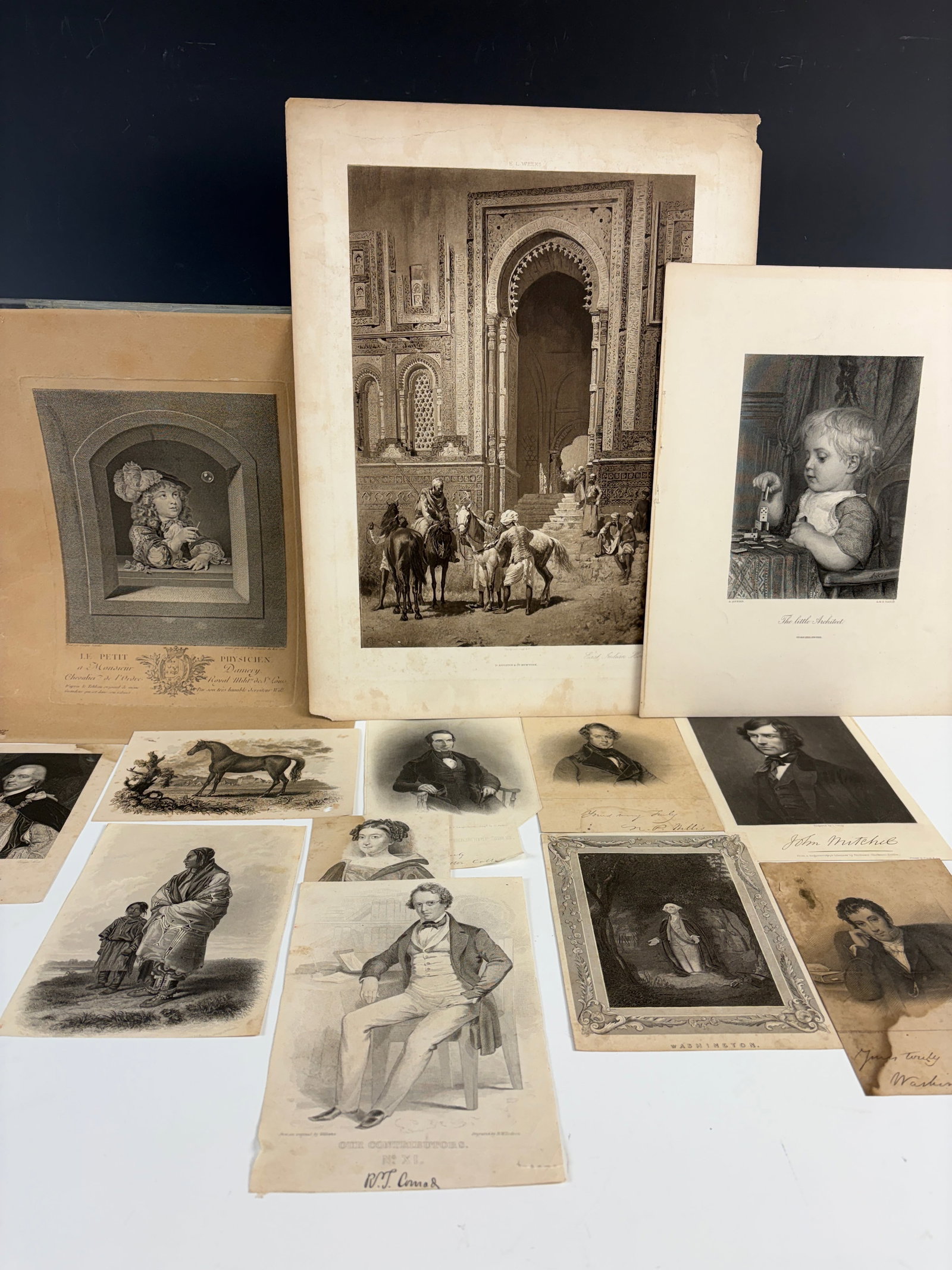 21 Antique Prints (1 of 4)
