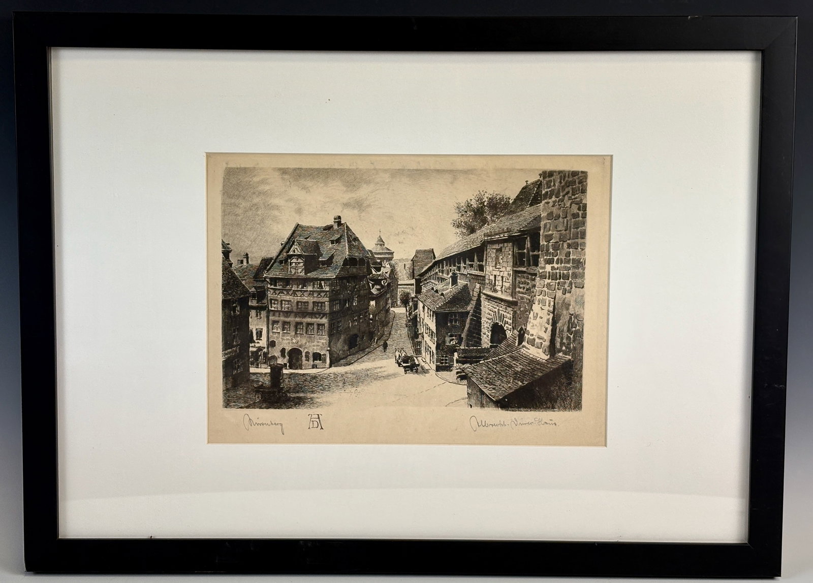 Albrecht Durer House Original Etching (1 of 4)