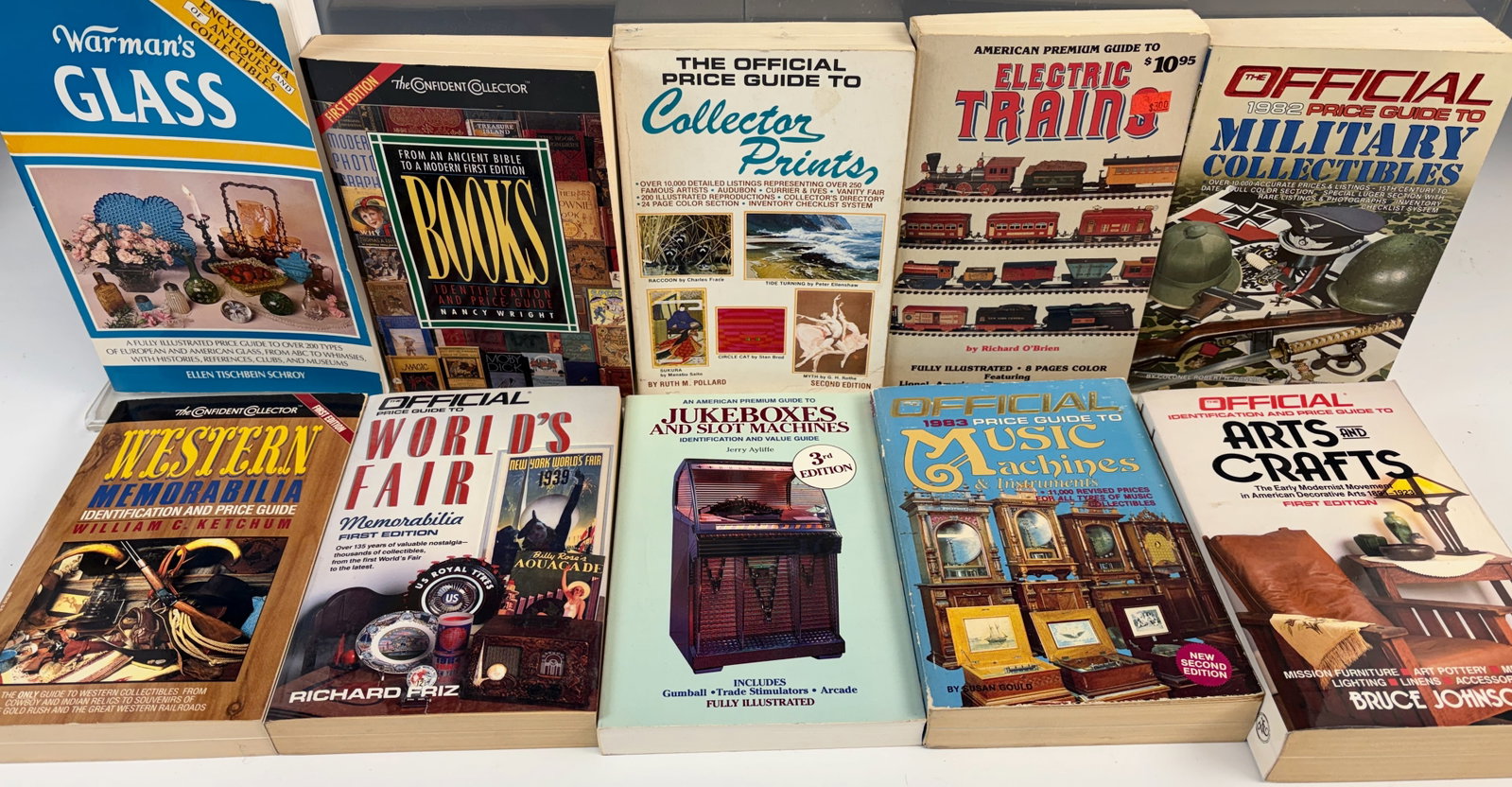 9 Old Collectibles Price Guides (1 of 1)