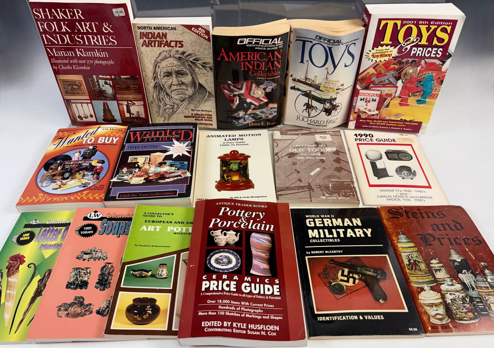 16 Antique Reference Books & Price Guides (1 of 1)