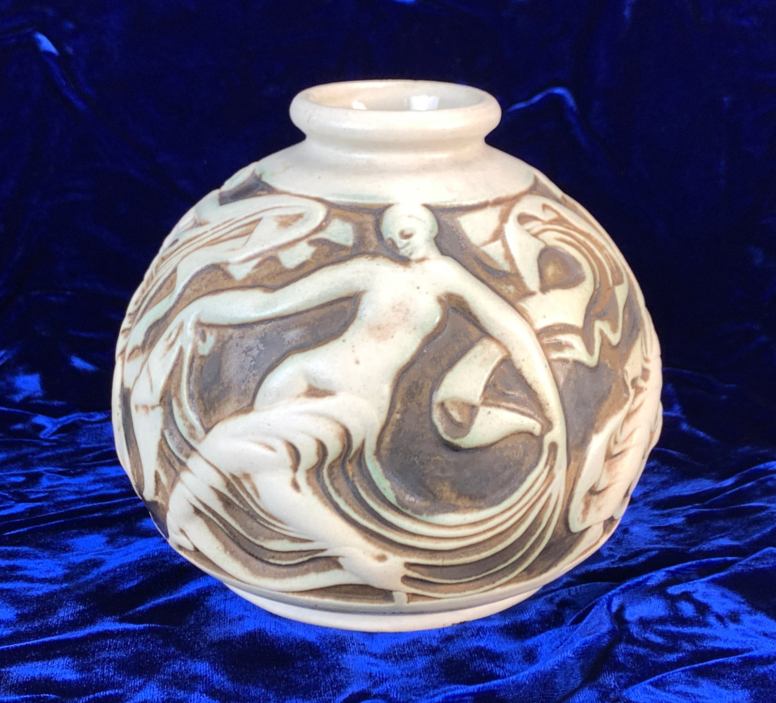 Mougin & Georges Conde Art Deco "Sarabande" Vase (1 of 3)