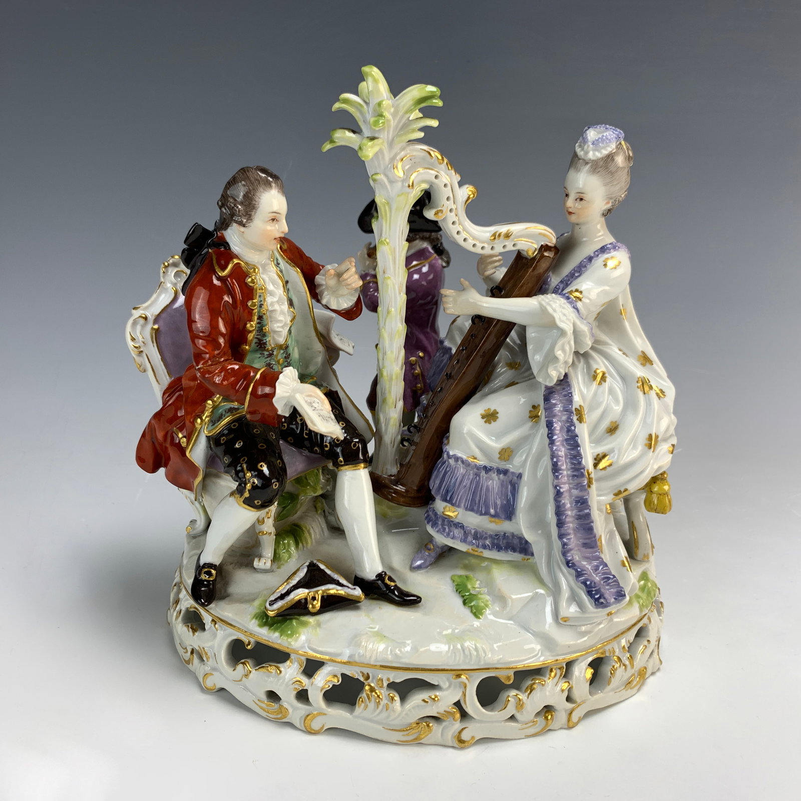Meissen "Three Musicians" Figurine (1 of 7)