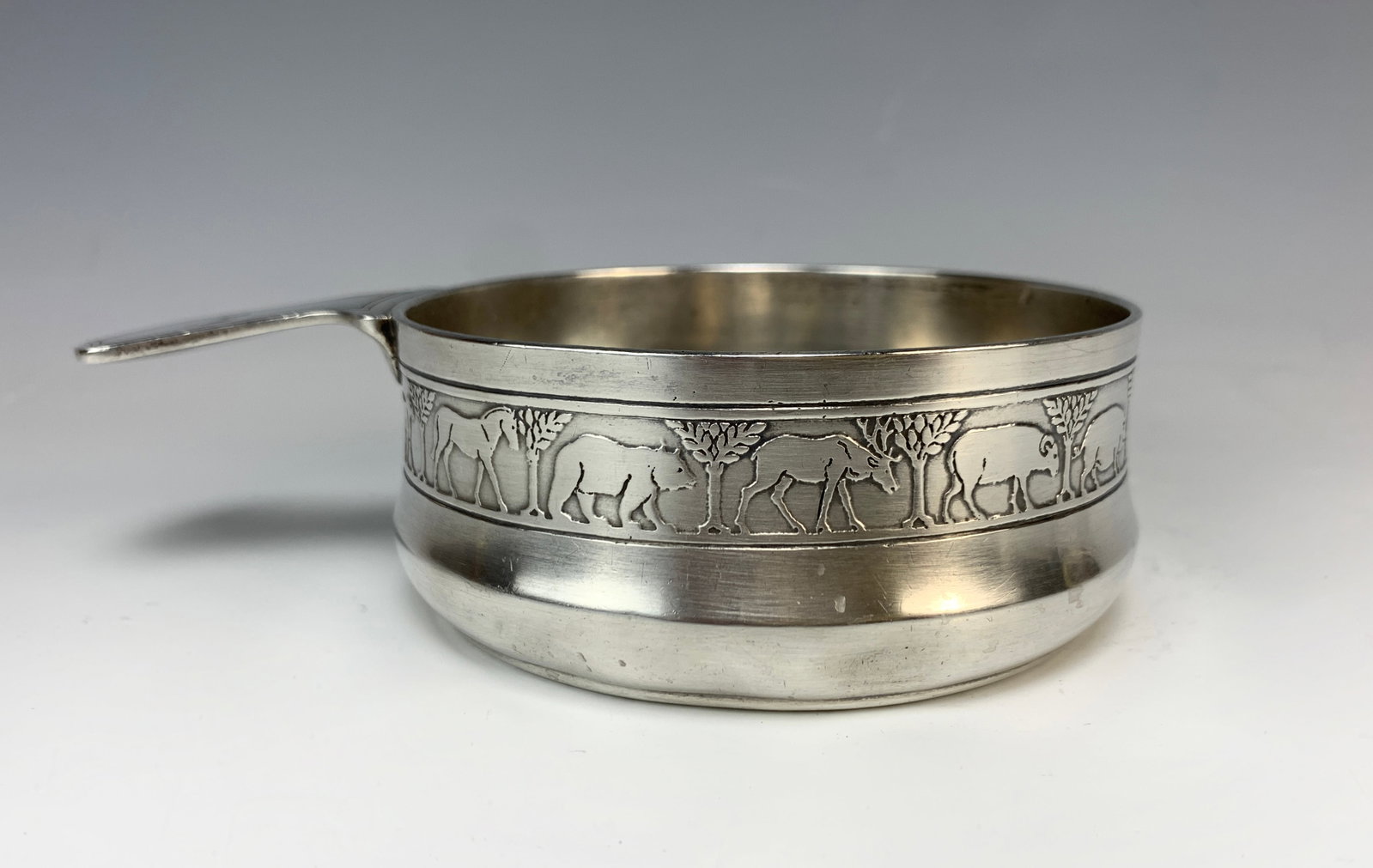 Tiffany & Co Sterling Noah's Ark Pattern Porringer (1 of 6)