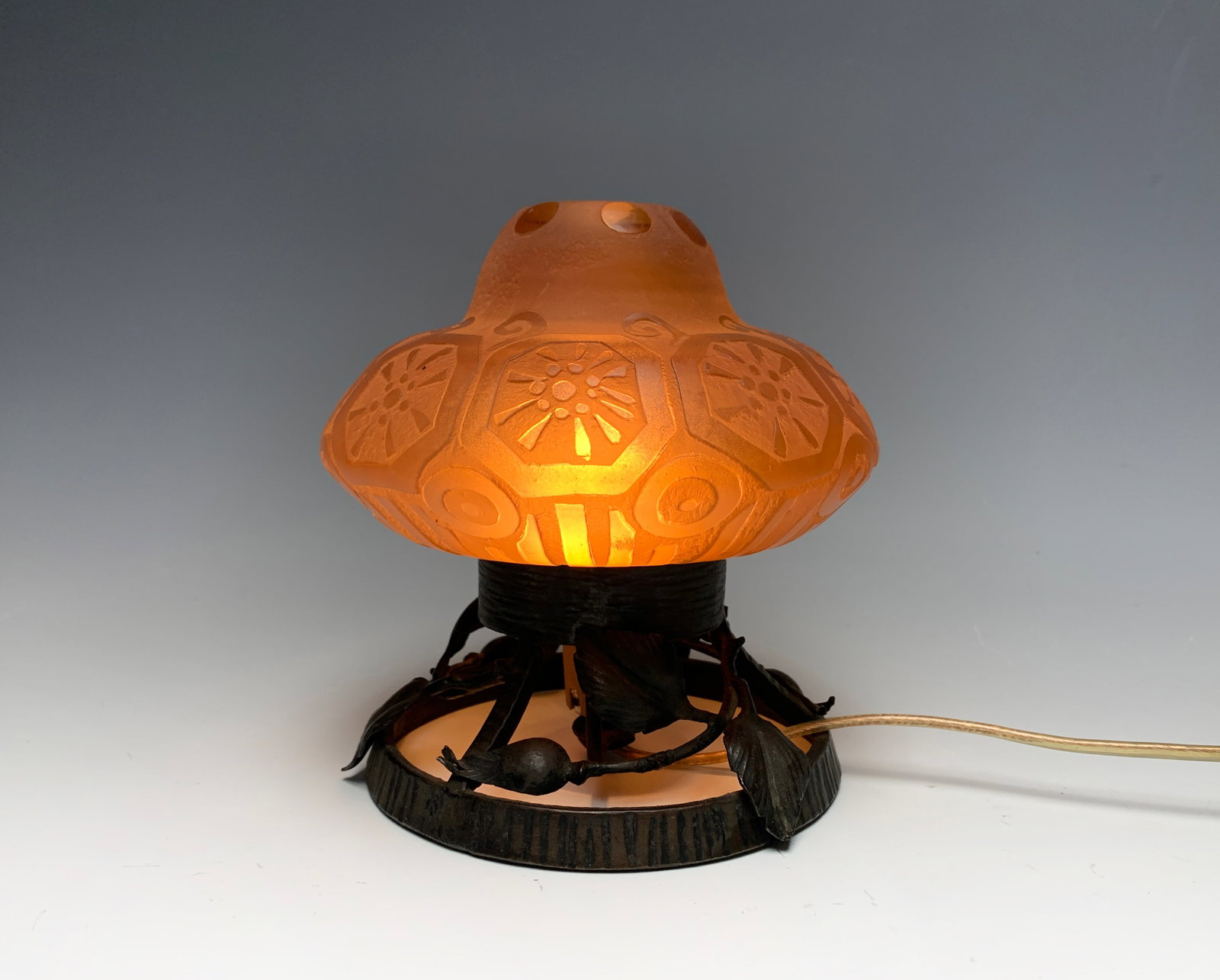 Muller Fres Art Deco Veilleuse C1920 (1 of 7)