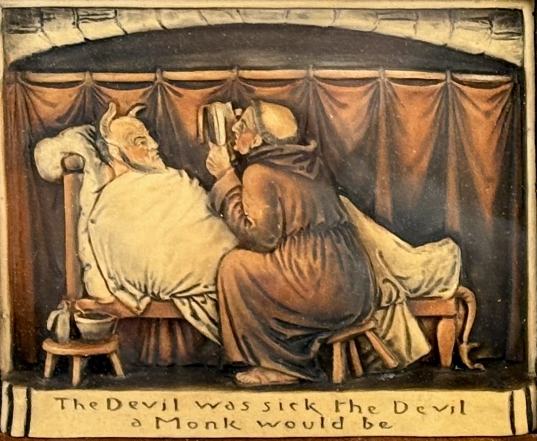 Two Humorous 3 Dimensional Devil Plaques - 3