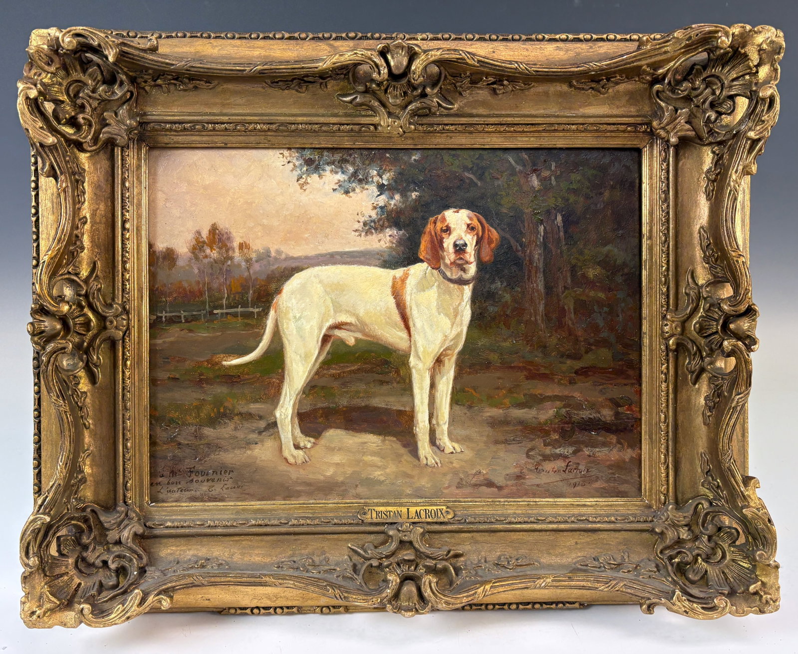 Tristan Lacroix Hunting Dog Painting (1 of 7)