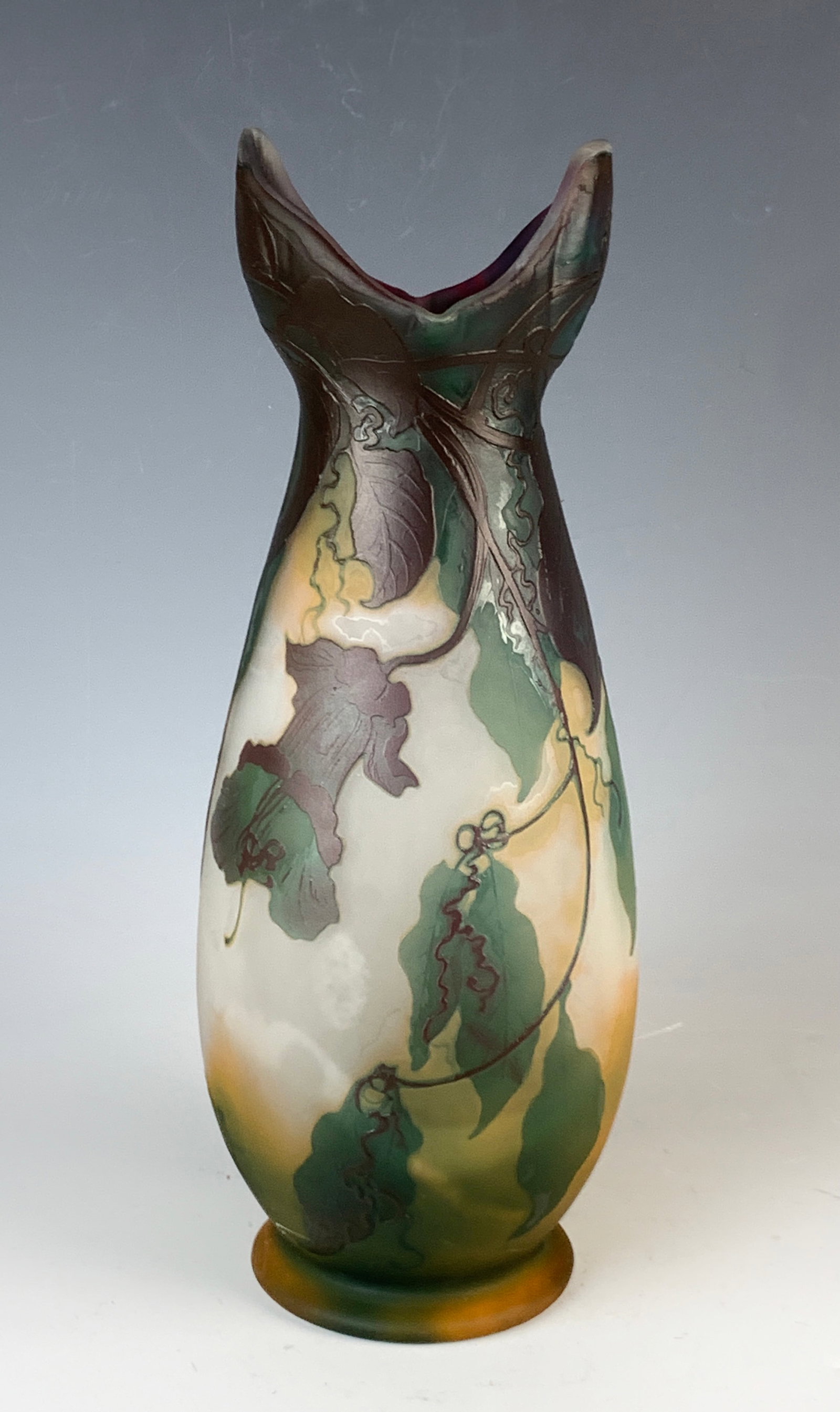 Muller Fres Cameo Glass Vase Sgd (1 of 7)