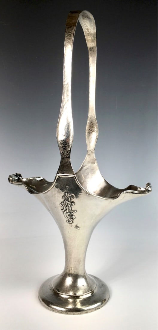 Important Clemens Friedell Sterling Basket (1 of 1)