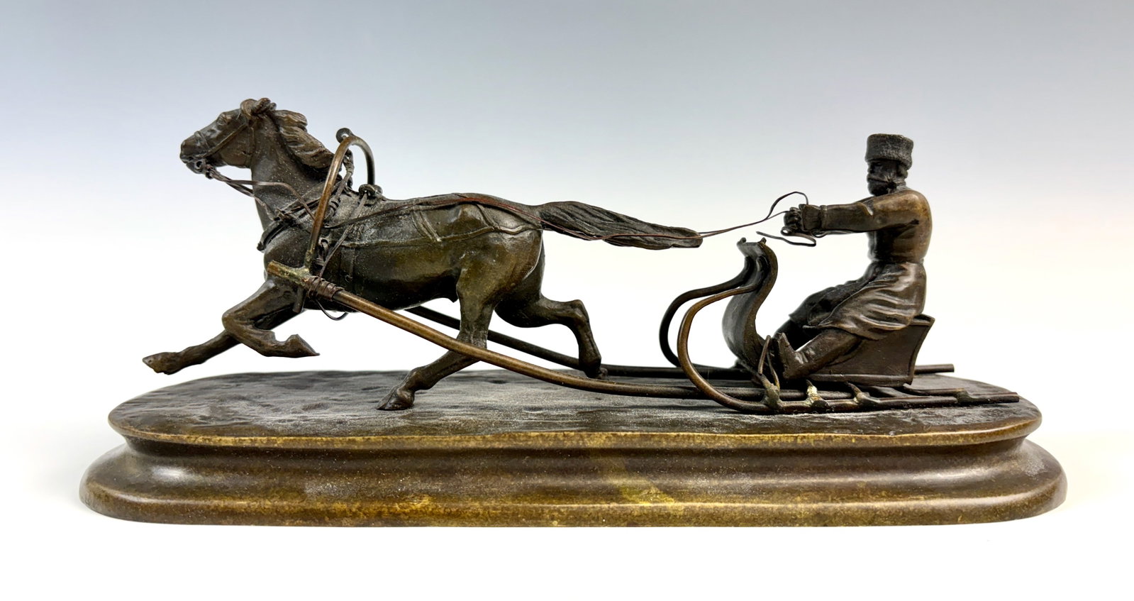 Russian Bronze Troika by Gratcheve (1 of 3)
